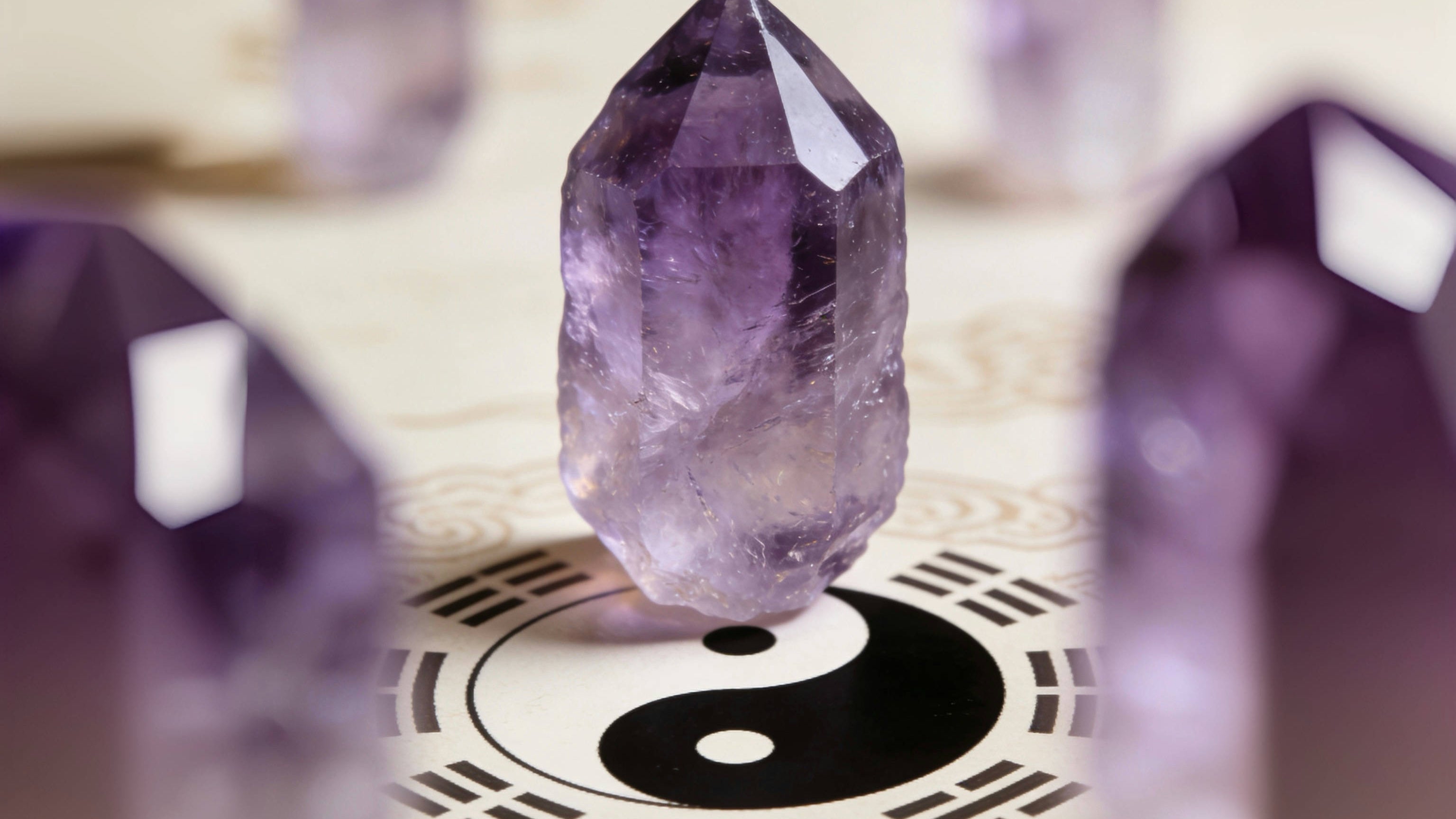 Amethyst: Water and Fire in Harmony,  the Role in Taoist Meditation & Chakra Healing