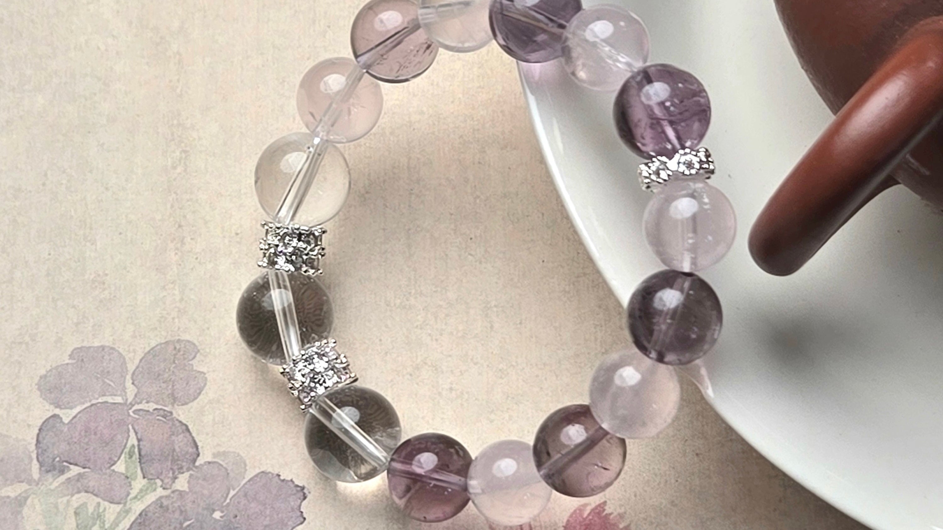 Crystals for Workplace Harmony: Amethyst, Lavender Amethyst & Rose Quartz