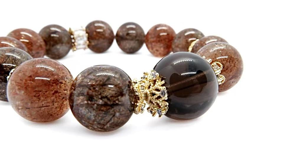 Unlock the Power of Black Gold Super 7 Crystal: Attract Wealth, Career Success &amp; Love - 8fortune