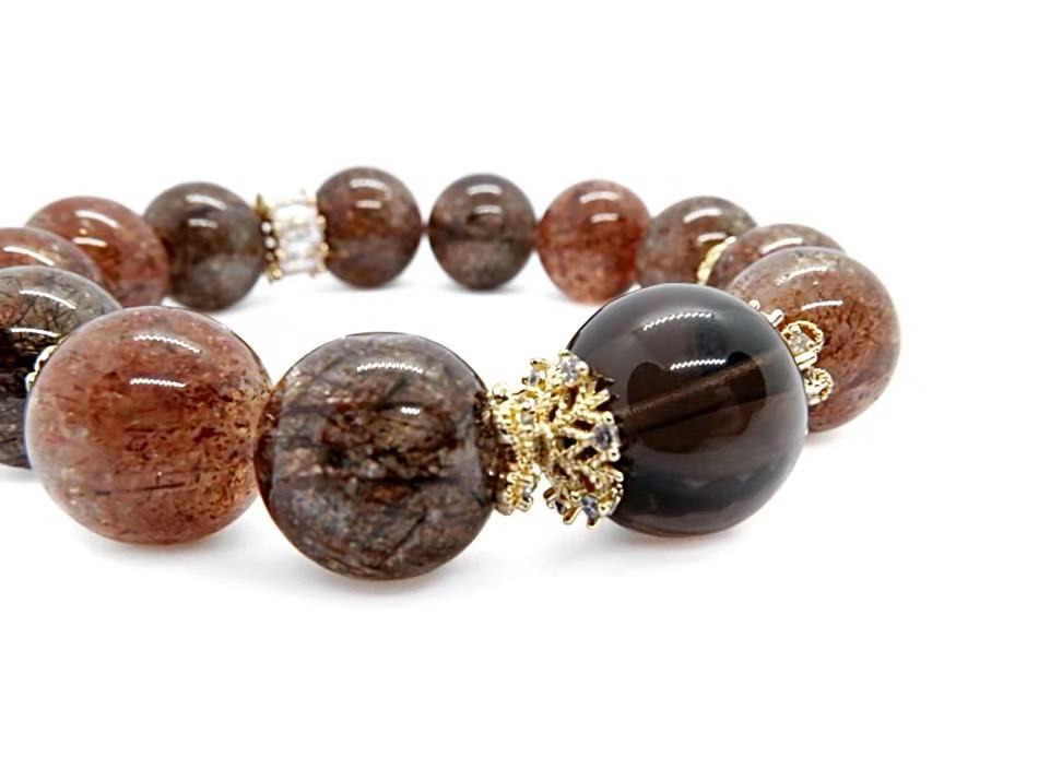 Unlock the Power of Black Gold Super 7 Crystal: Attract Wealth, Career Success &amp; Love - 8fortune