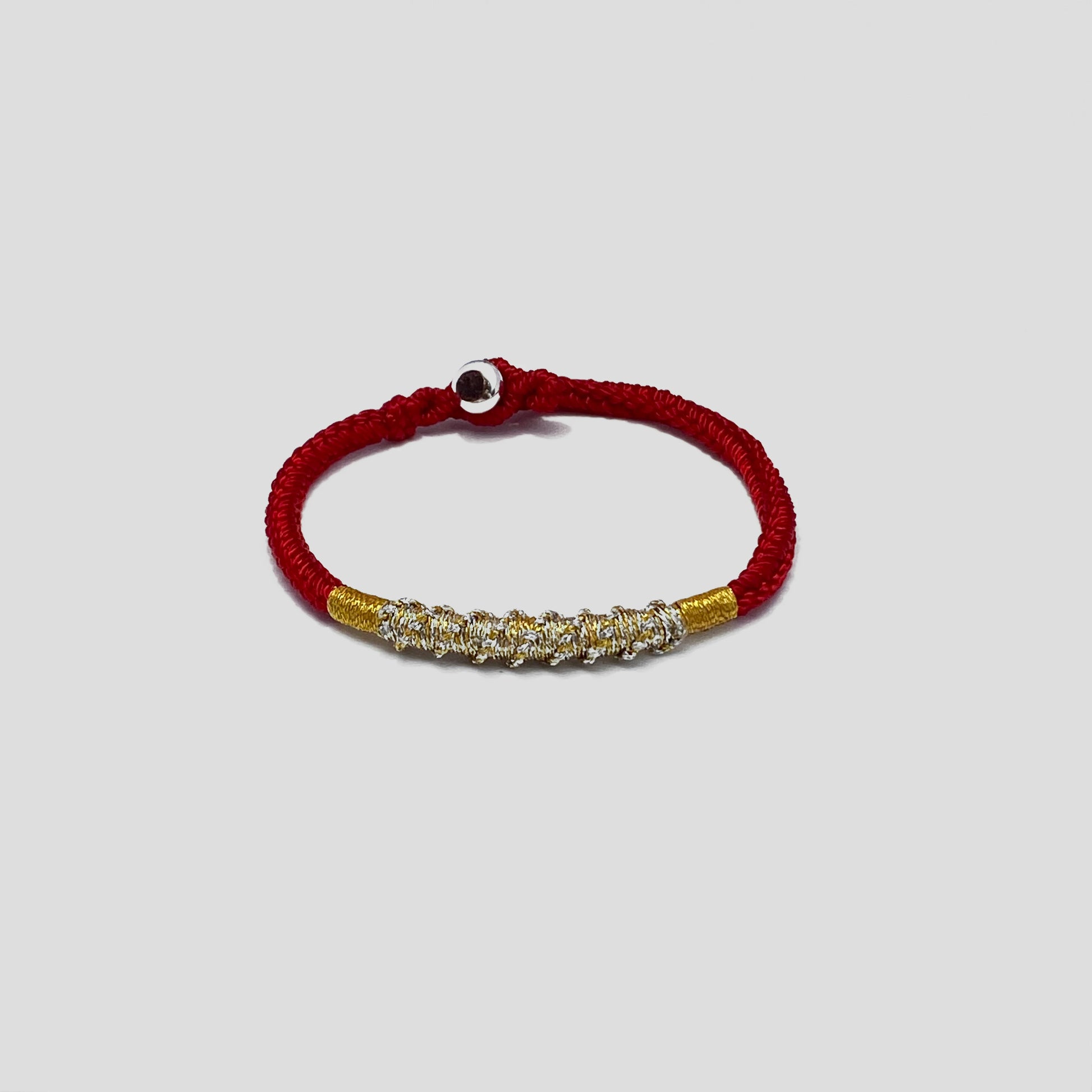 Handmade Coiling Dragon Knot Red Cord Protection Bracelet