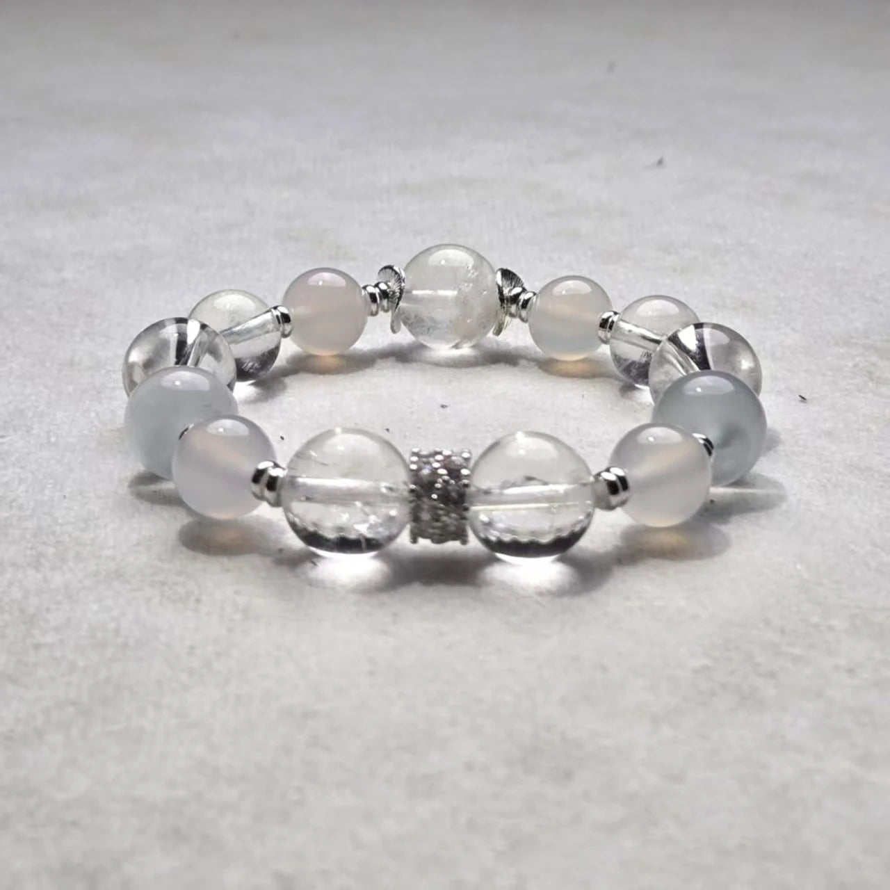 Metal Energy Crystal Bracelet