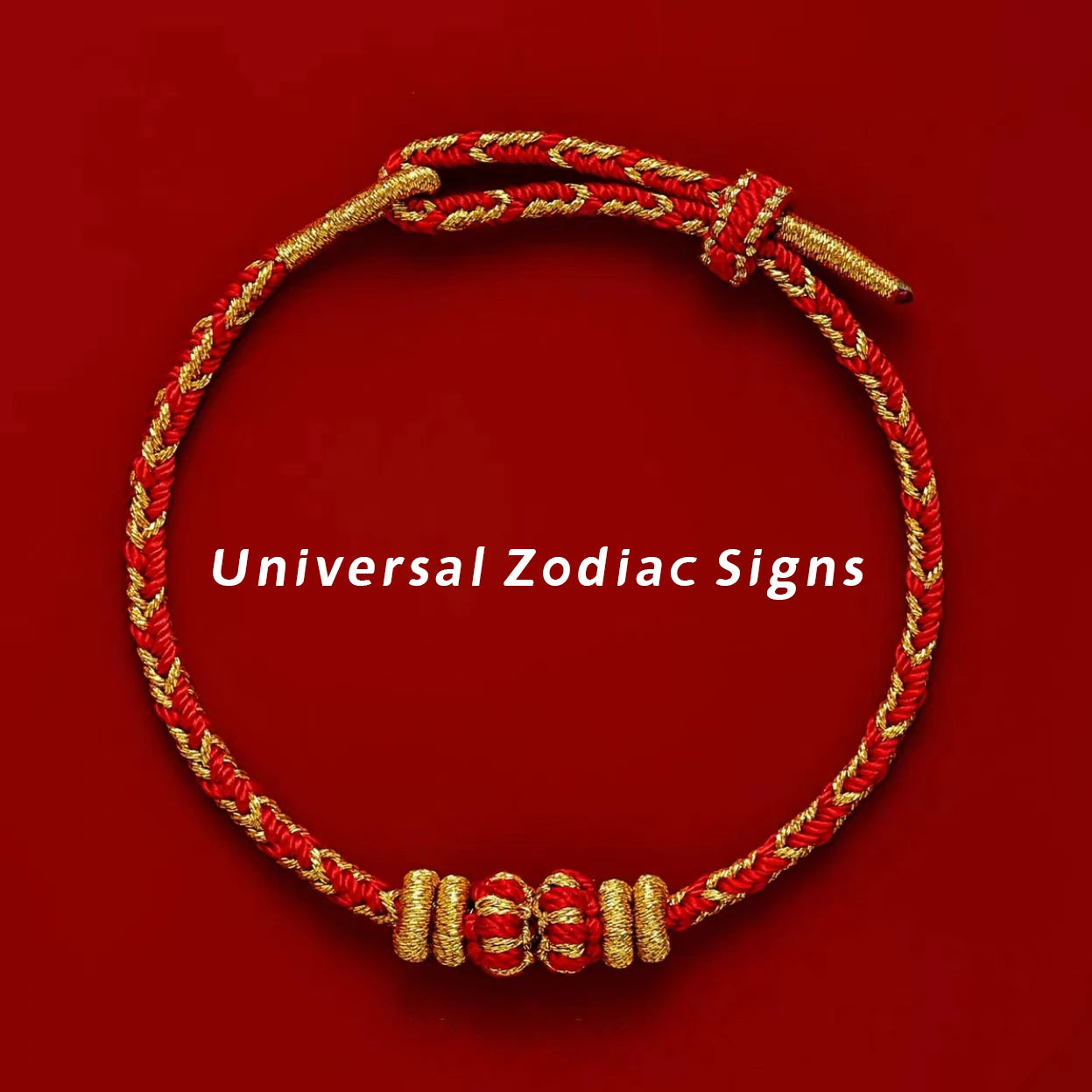 2026 Universal Protection Bracelet - Adjustable Buddhist Auspicious Knot Design - 8fortune