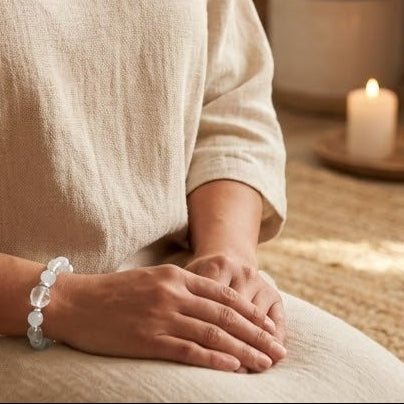 ゴールドエレメントクリスタルブレスレット