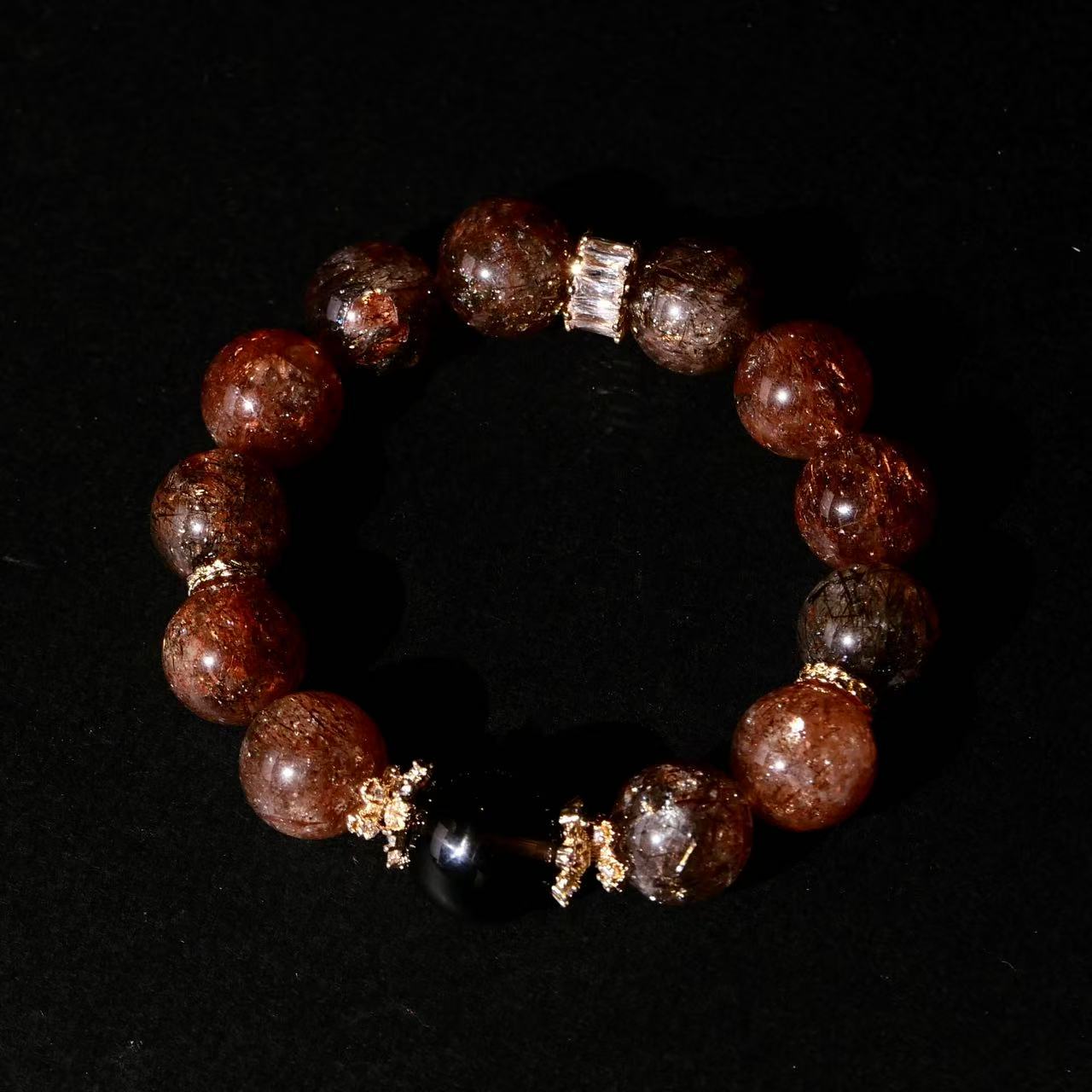 Black Gold Super Seven Bracelet - 8fortune