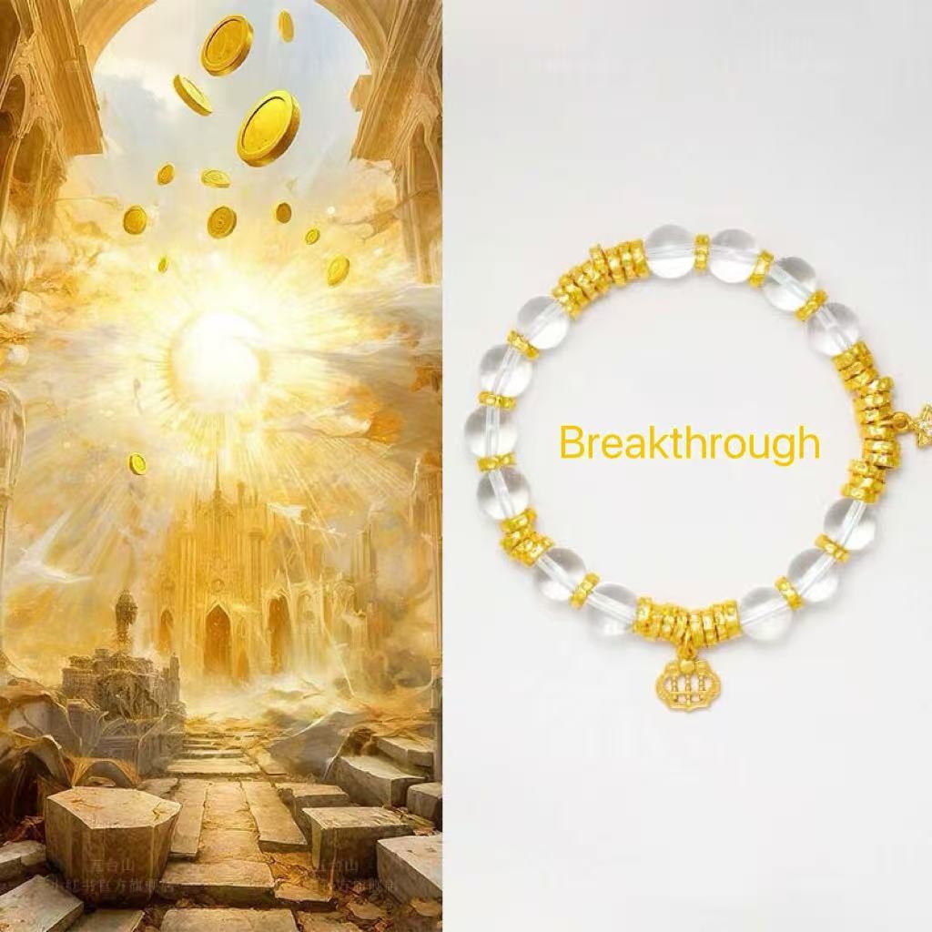 Clear Quartz Abacus Bracelet - 8fortune