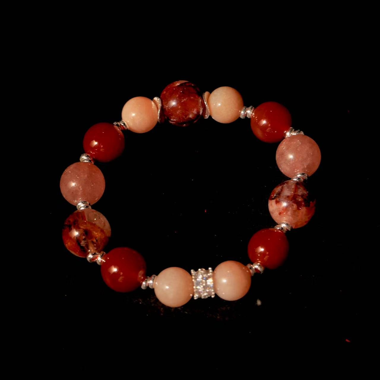 Fire Element Crystal Bracelet - 8fortune