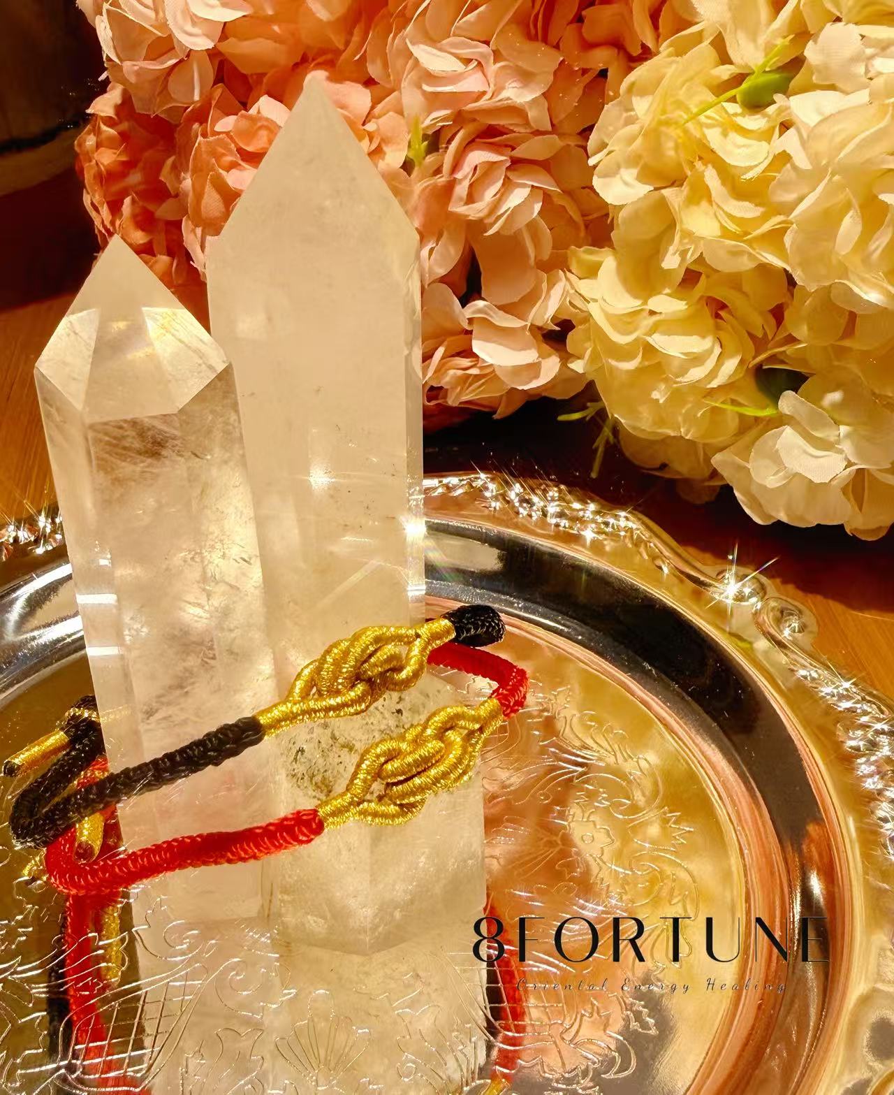 Handmade Red Cord Protection Bracelet - Adjustable Buddhist Lucky Knots Spiritual Gift - 8fortune