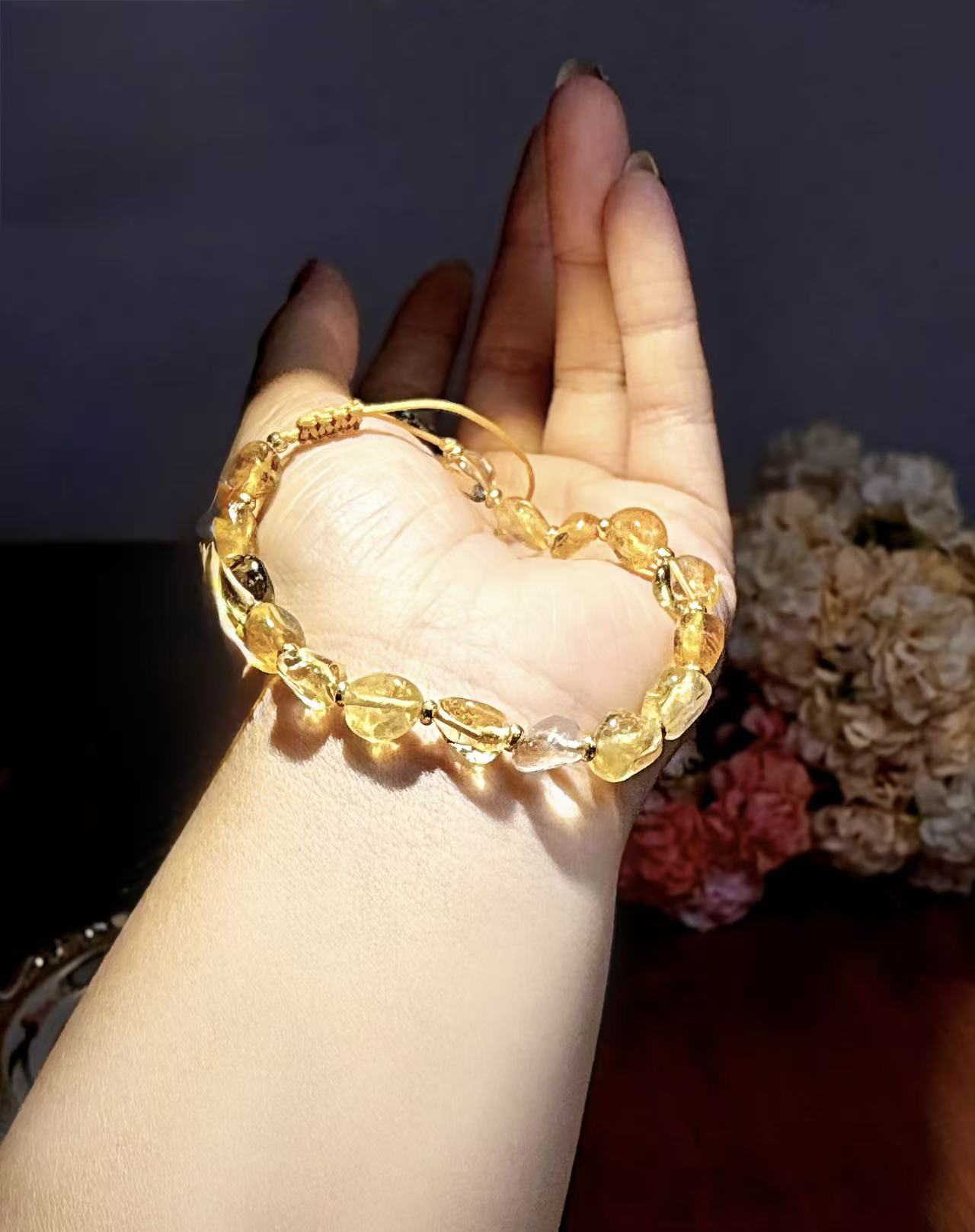Healing Citrine Crystal Bracelet - 8fortune