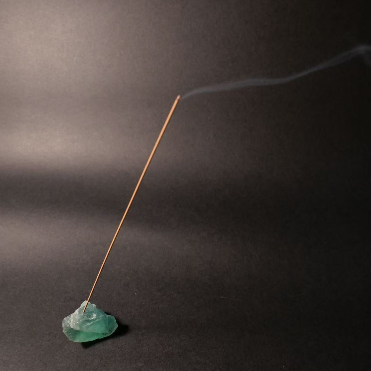 Natural Crystal Raw Stone Incense Holder - Meditation and Energy Cleansing. - 8fortune