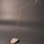 Natural Crystal Raw Stone Incense Holder - Meditation and Energy Cleansing. - 8fortune