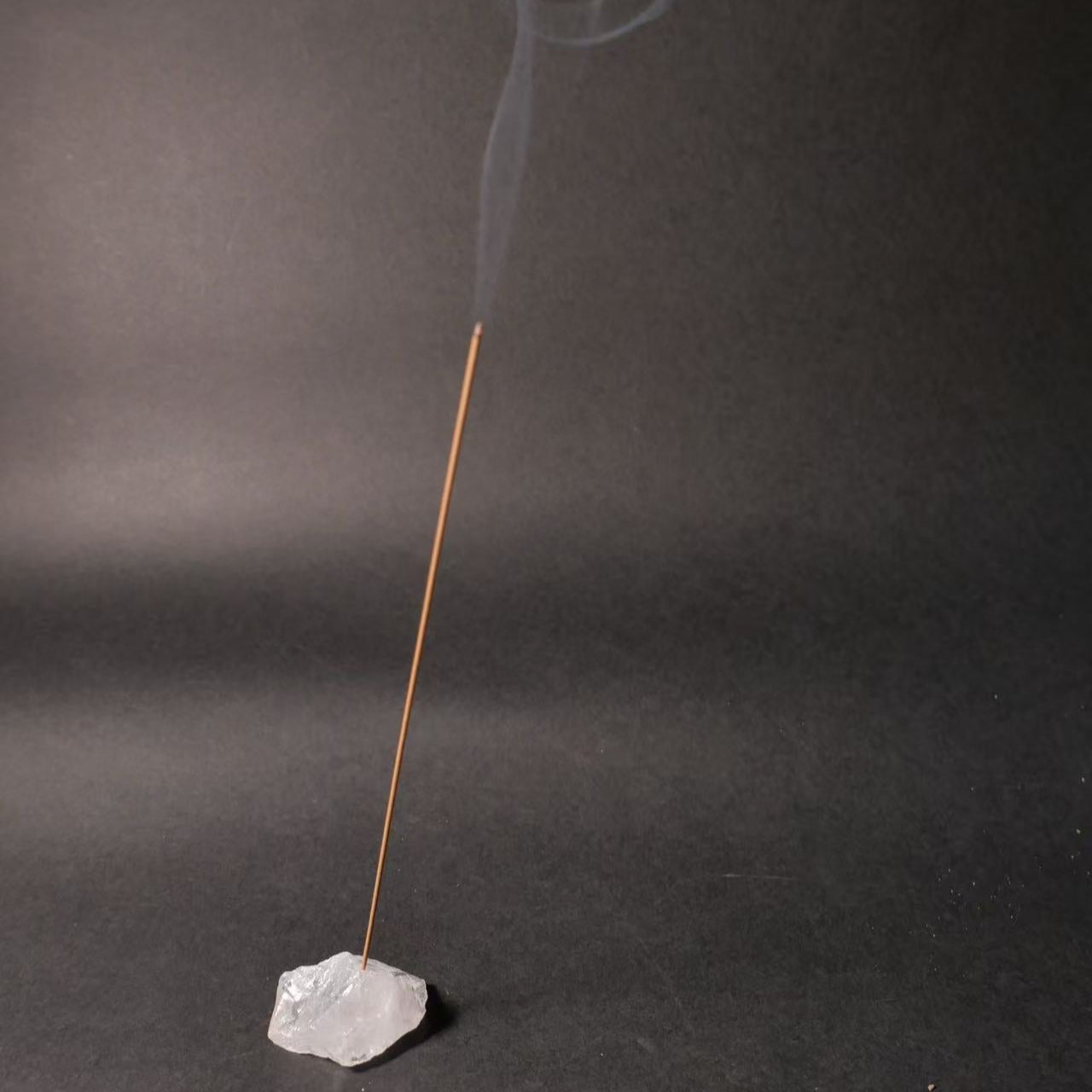 Natural Crystal Raw Stone Incense Holder - Meditation and Energy Cleansing. - 8fortune