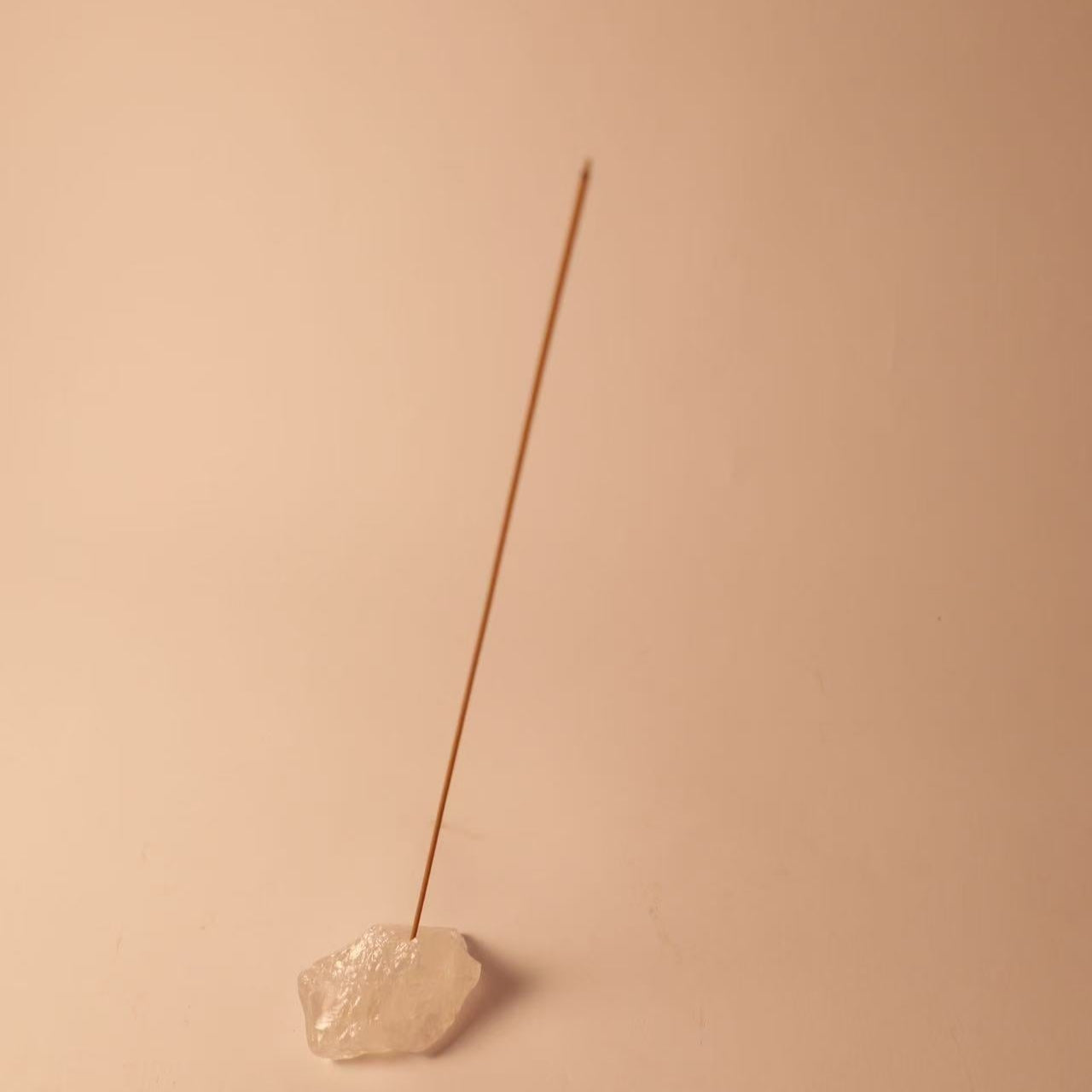 Natural Crystal Raw Stone Incense Holder - Meditation and Energy Cleansing. - 8fortune