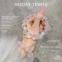 Starlight Rose Quartz and Clear Quartz Bracelet - 8fortune