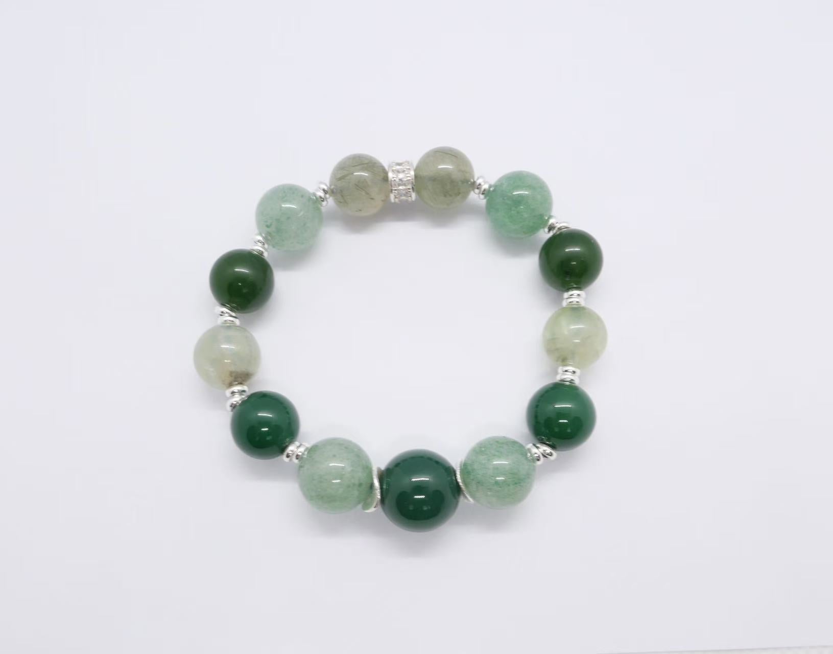 Wood Element Crystal Bracelet - 8fortune